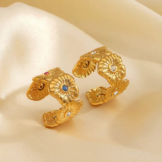 Flower Bomb Rings
