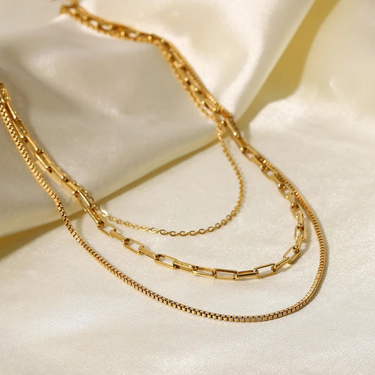 Multi Layer Chain Necklace