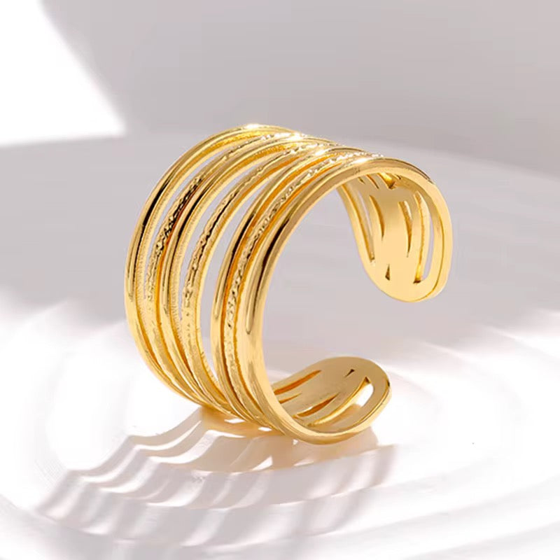 Adjustable Wired Ring