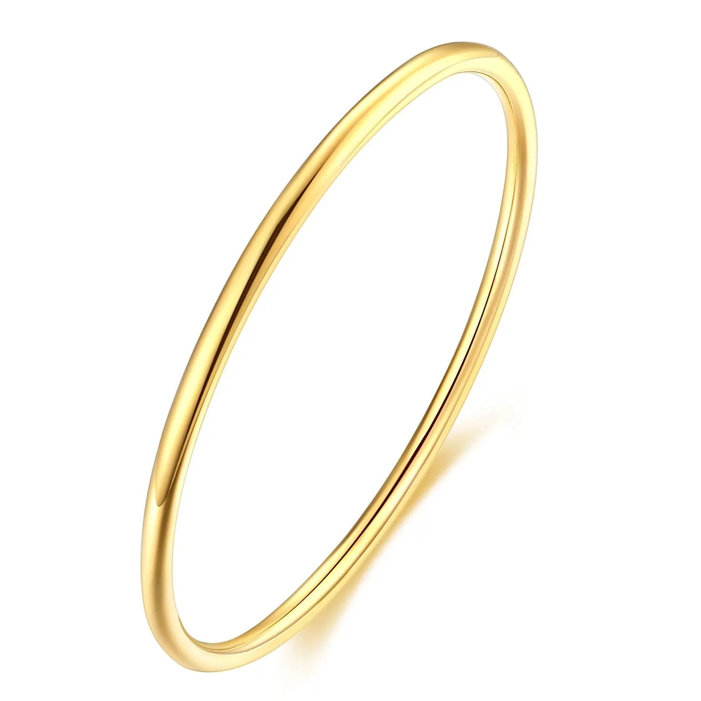 Minimal Classic Round Bangle