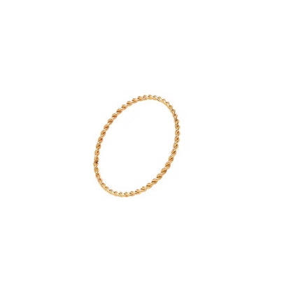 Minimalist Twist Ring