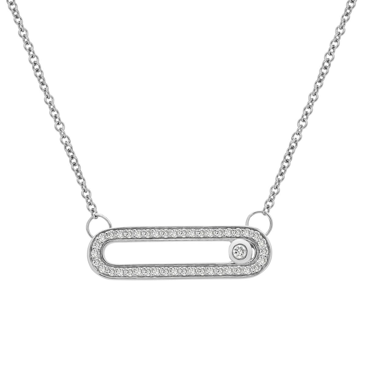 Parallel Pendant Necklace