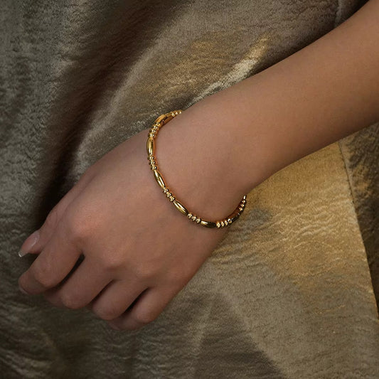 Bamboo Bead Bangle