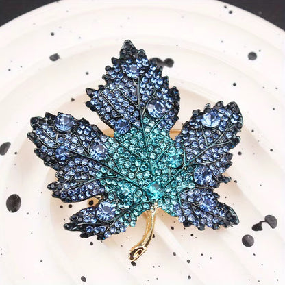 Amber Ember Brooch