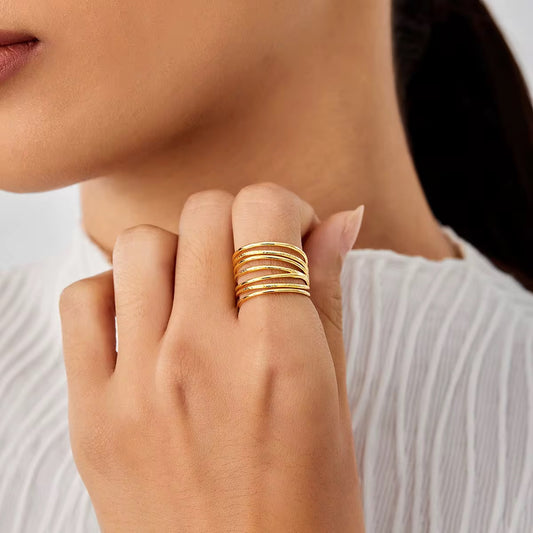 Adjustable Wired Ring