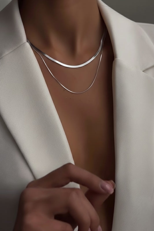 Double Snake Necklace