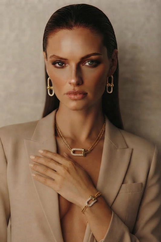 Tiffany Double Chain Set