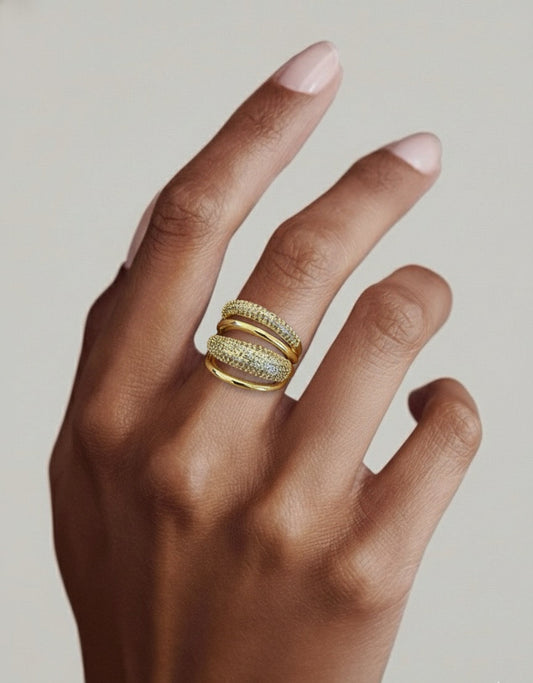The Trinity Coil Ring
