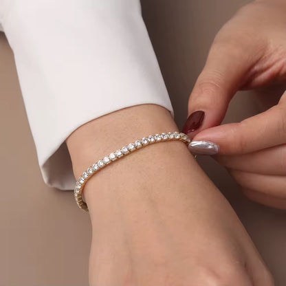 Elastic Rope Tennis Bracelet