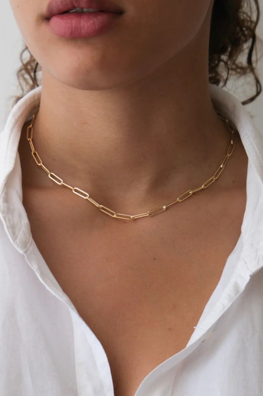 Paper Clip Necklace