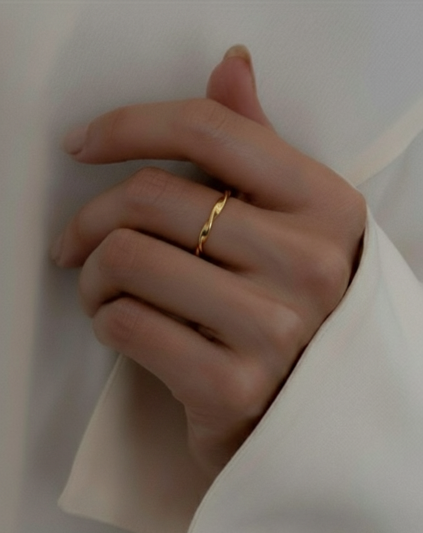 Infinity Twist Ring