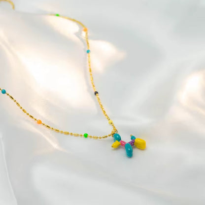 Balloon Dog Necklace