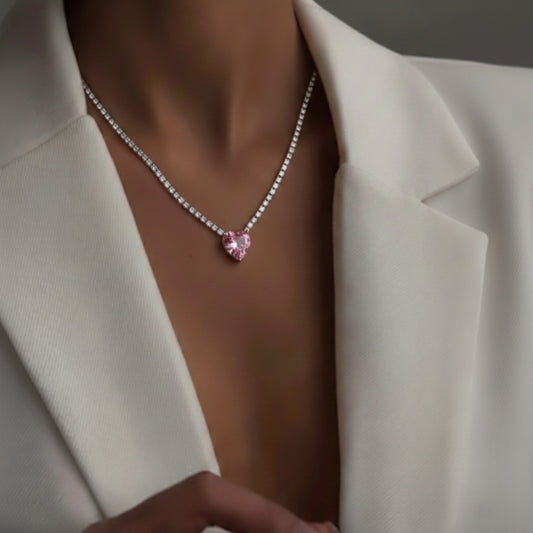 Boho Tennis Necklace