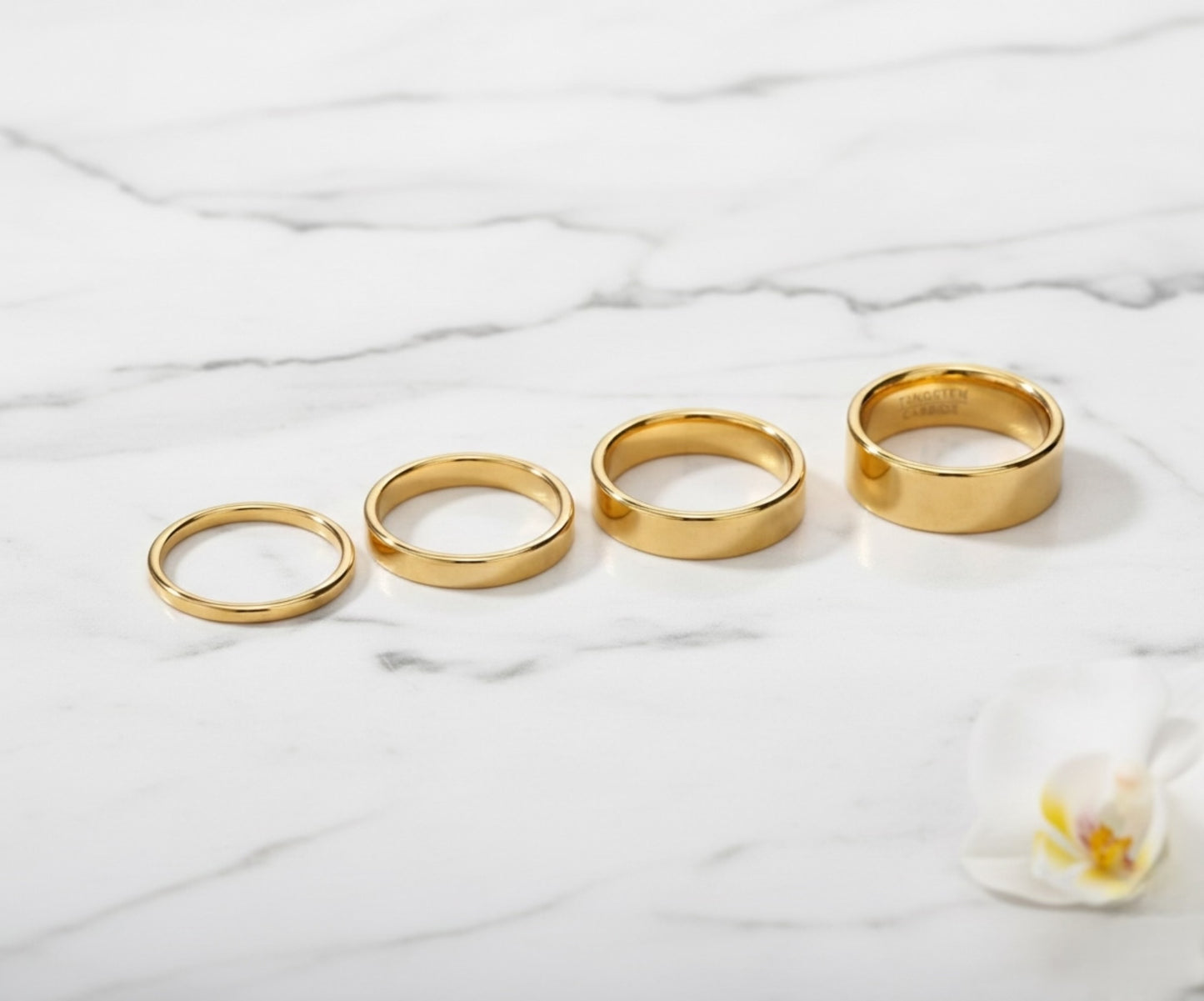 Rounded Edges Classic Rounded Rings