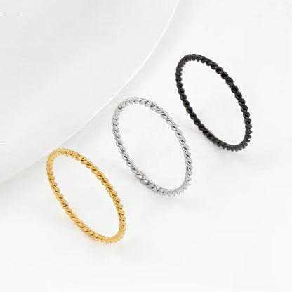 Minimalist Twist Ring