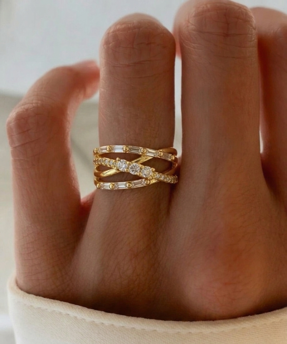 Stellar Weave Ring