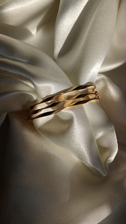 Triplet Twist Bangle