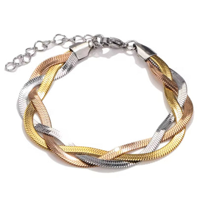 Braided Snake Bracelet