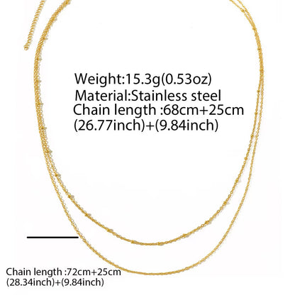 Set of 2 Minimal Belly Chains