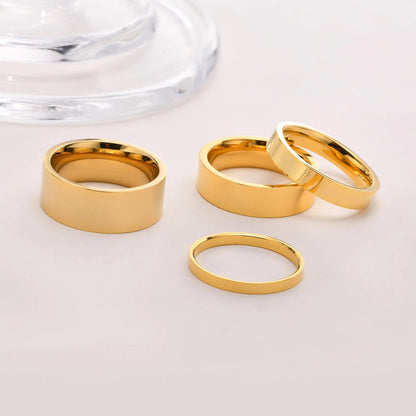 Rounded Edges Classic Rounded Rings