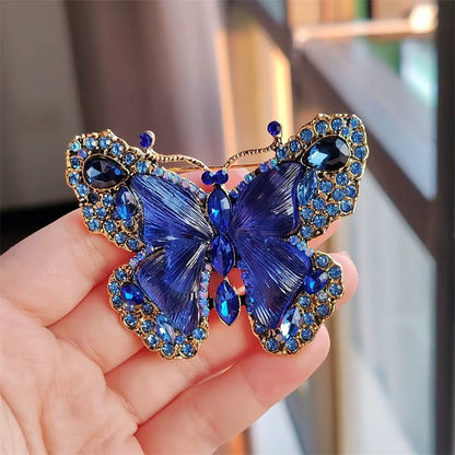 Bluebell Butterfly Brooch
