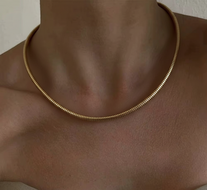 Round Snake Necklace