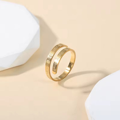 Ayat Al Kursi Spiral Ring