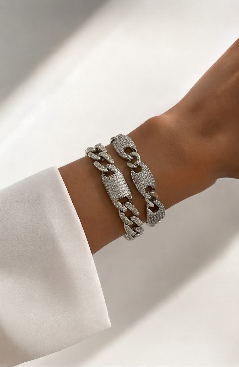 Dazzling Duo Set Bracelet