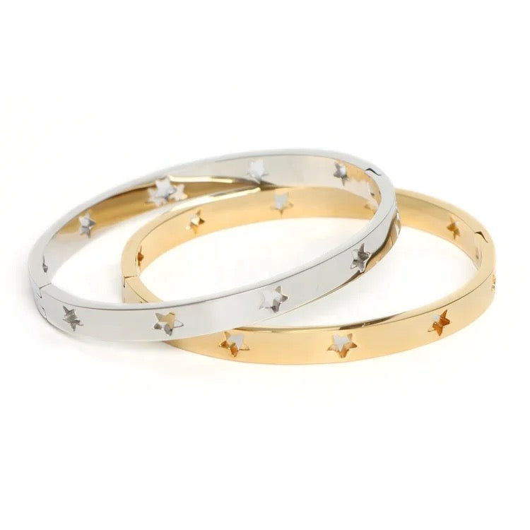 Unfilled Star Bangle