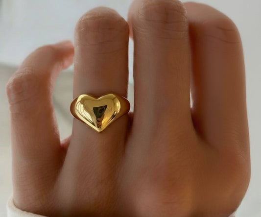 Bold Heart Ring