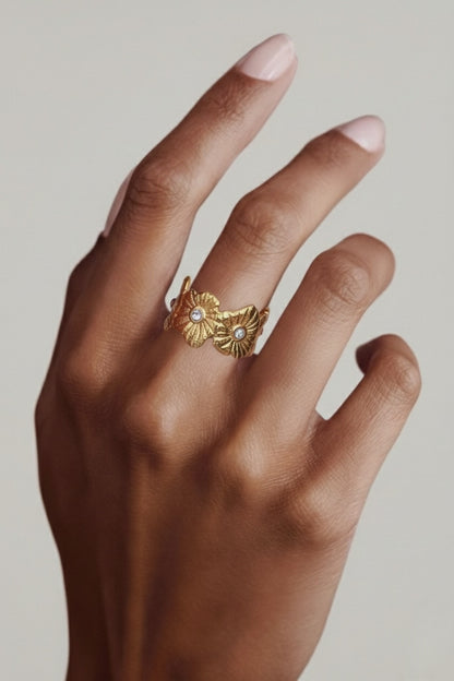 Flower Bomb Rings