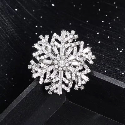 Snow Crystal Brooch