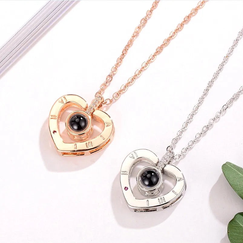 Love Projection Heart Necklace