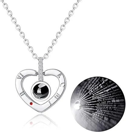 Love Projection Heart Necklace