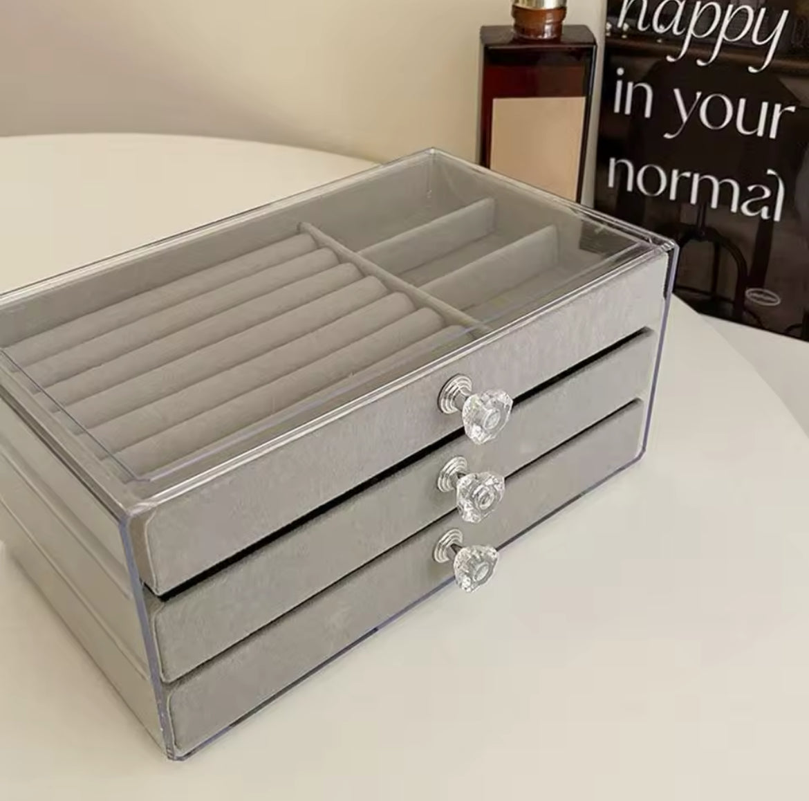 Triple Layer Jewelry Organizer