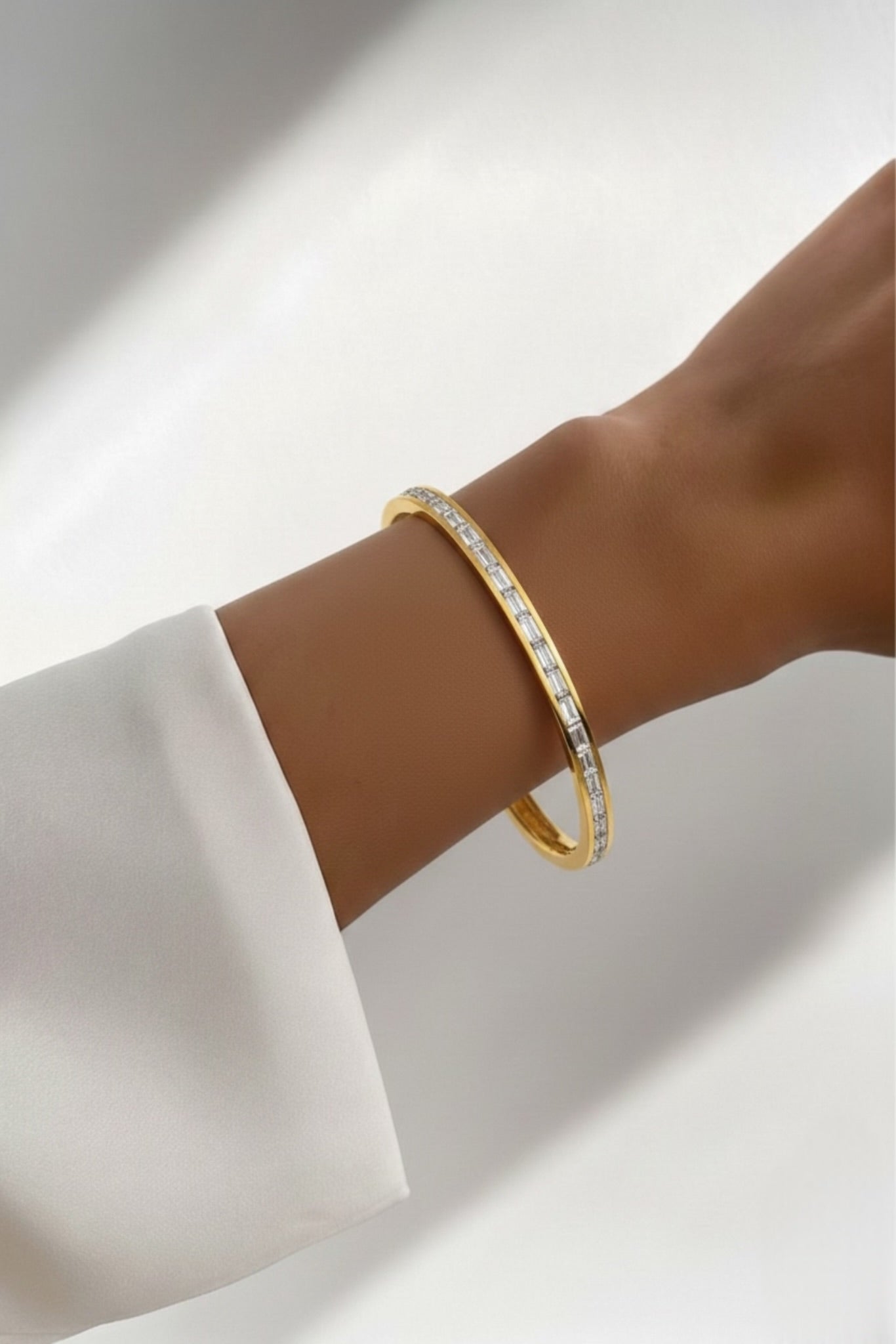 Cubic Zircon Bangle
