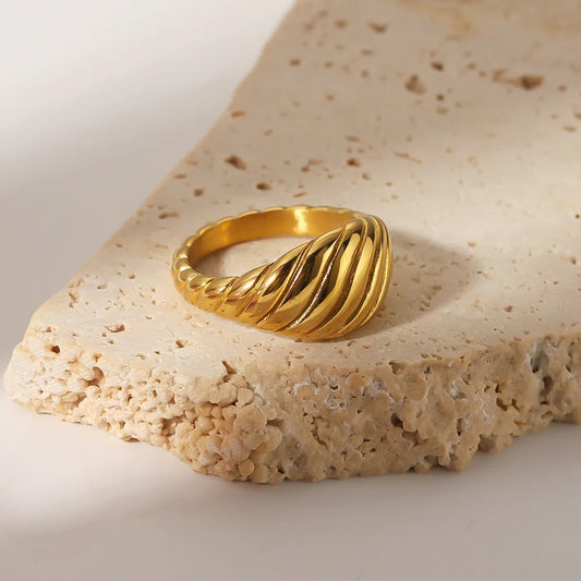 Twisted Dome Ring