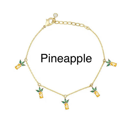 Tropical Anklets