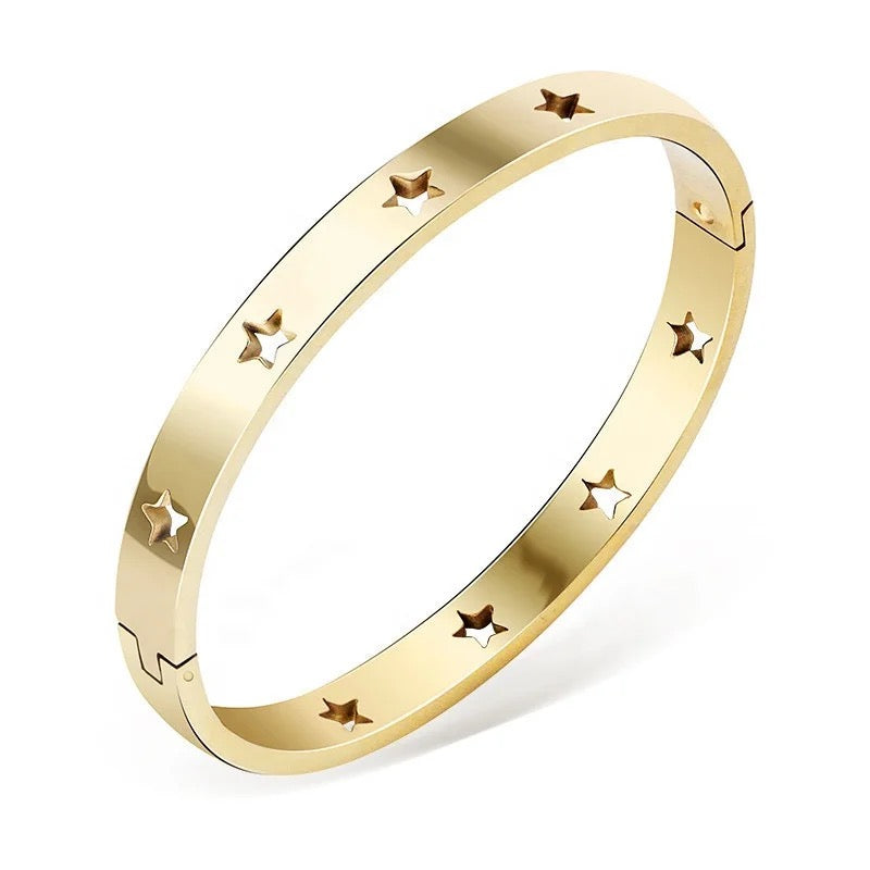 Unfilled Star Bangle