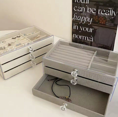 Triple Layer Jewelry Organizer