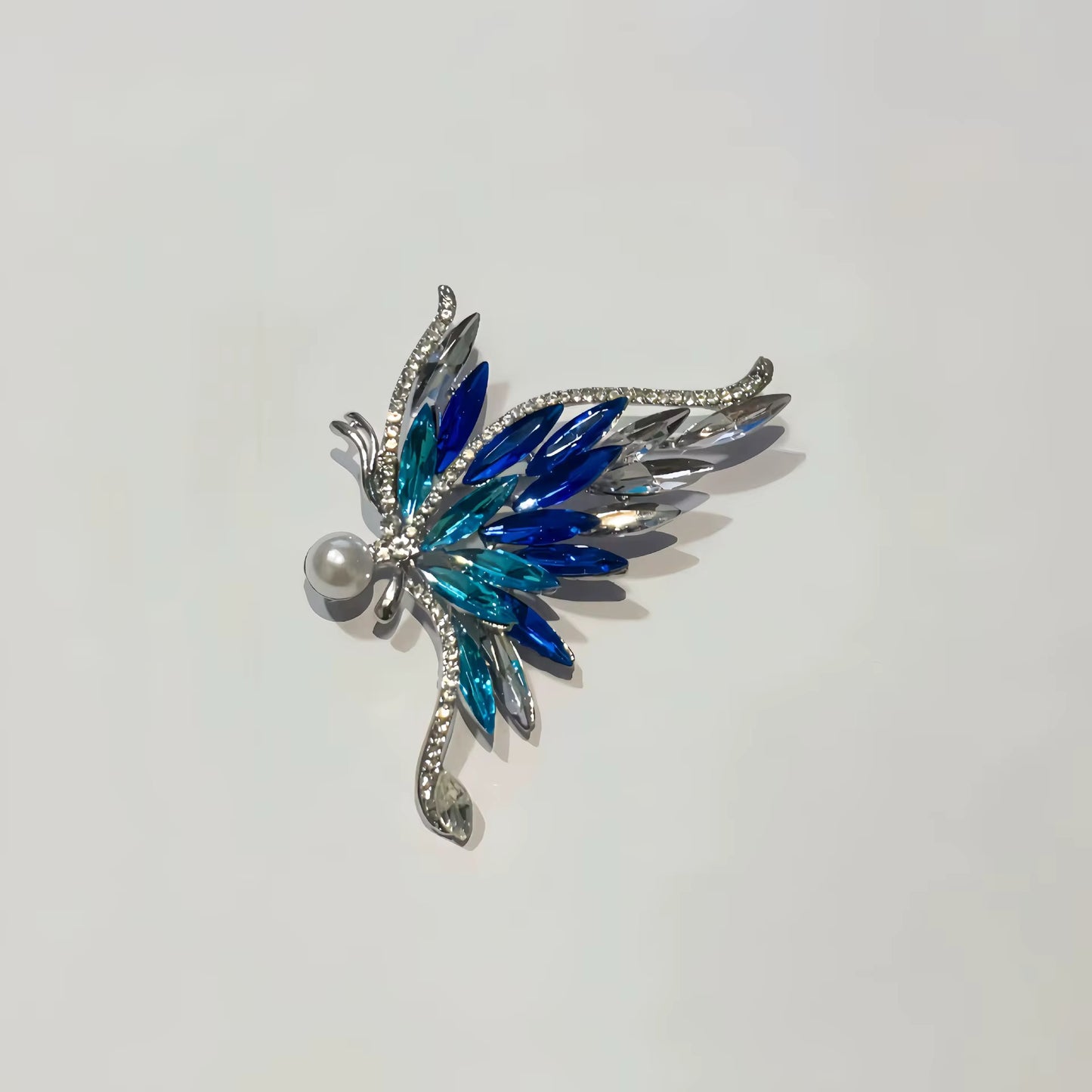 Blue Ombre Brooch