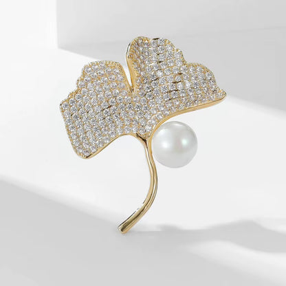 Pearl Flower Brooch