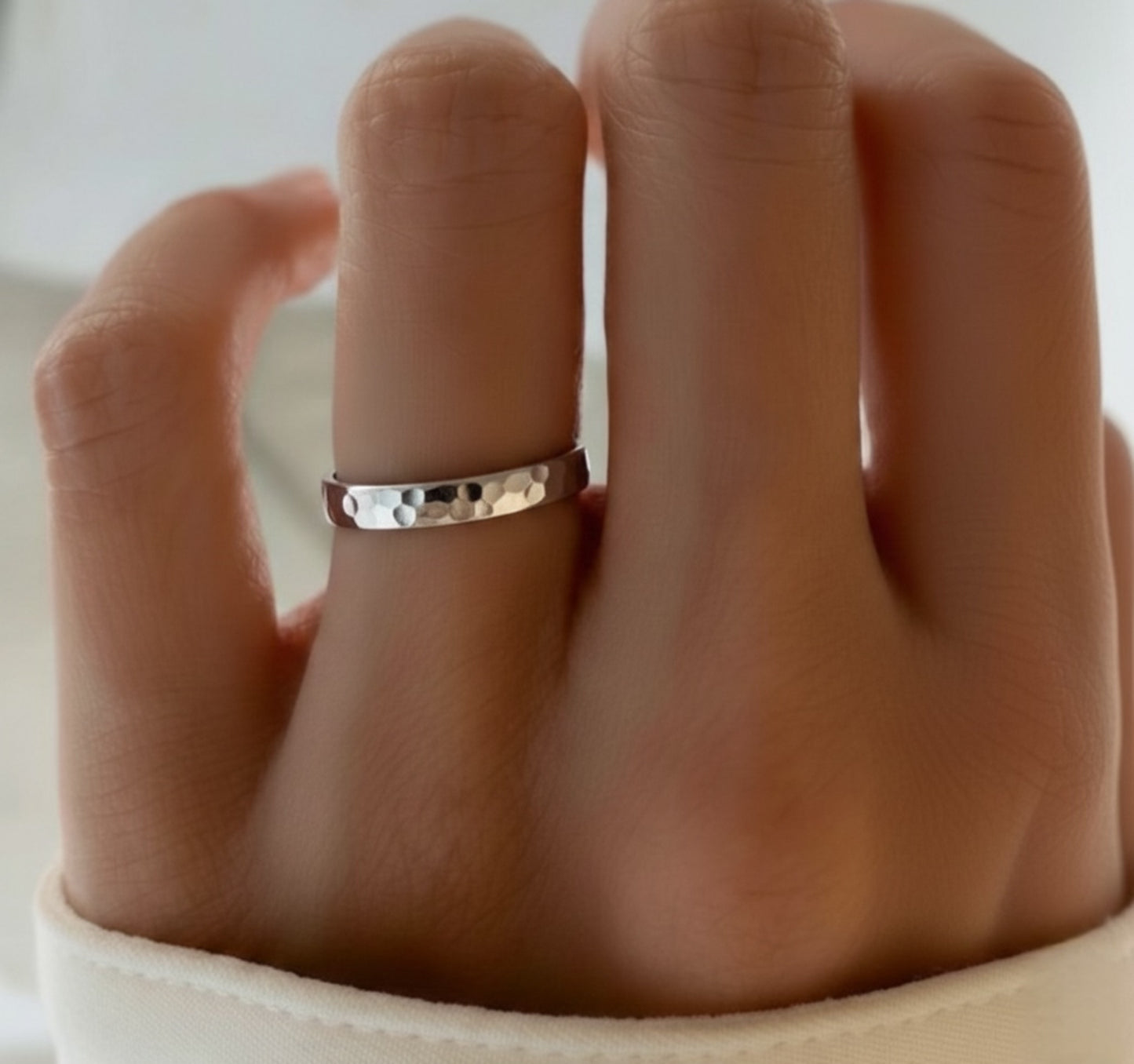 Rough Pattern Ring