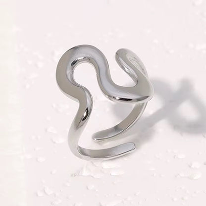 Snake Wave Rings