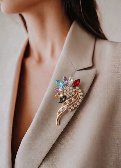 Soleil Brooch