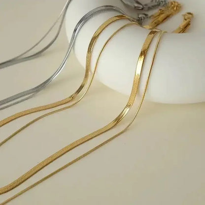 Double Snake Necklace