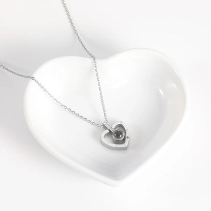 Love Projection Heart Necklace