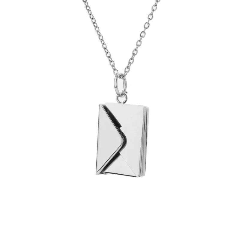 Envelope Pendant Necklace