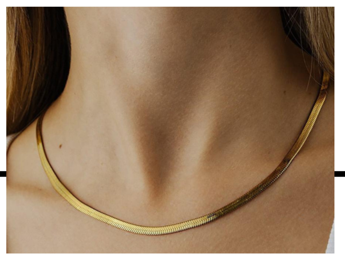 Classic Snake Choker Necklace 60CM