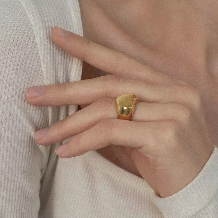 Bold Heart Ring